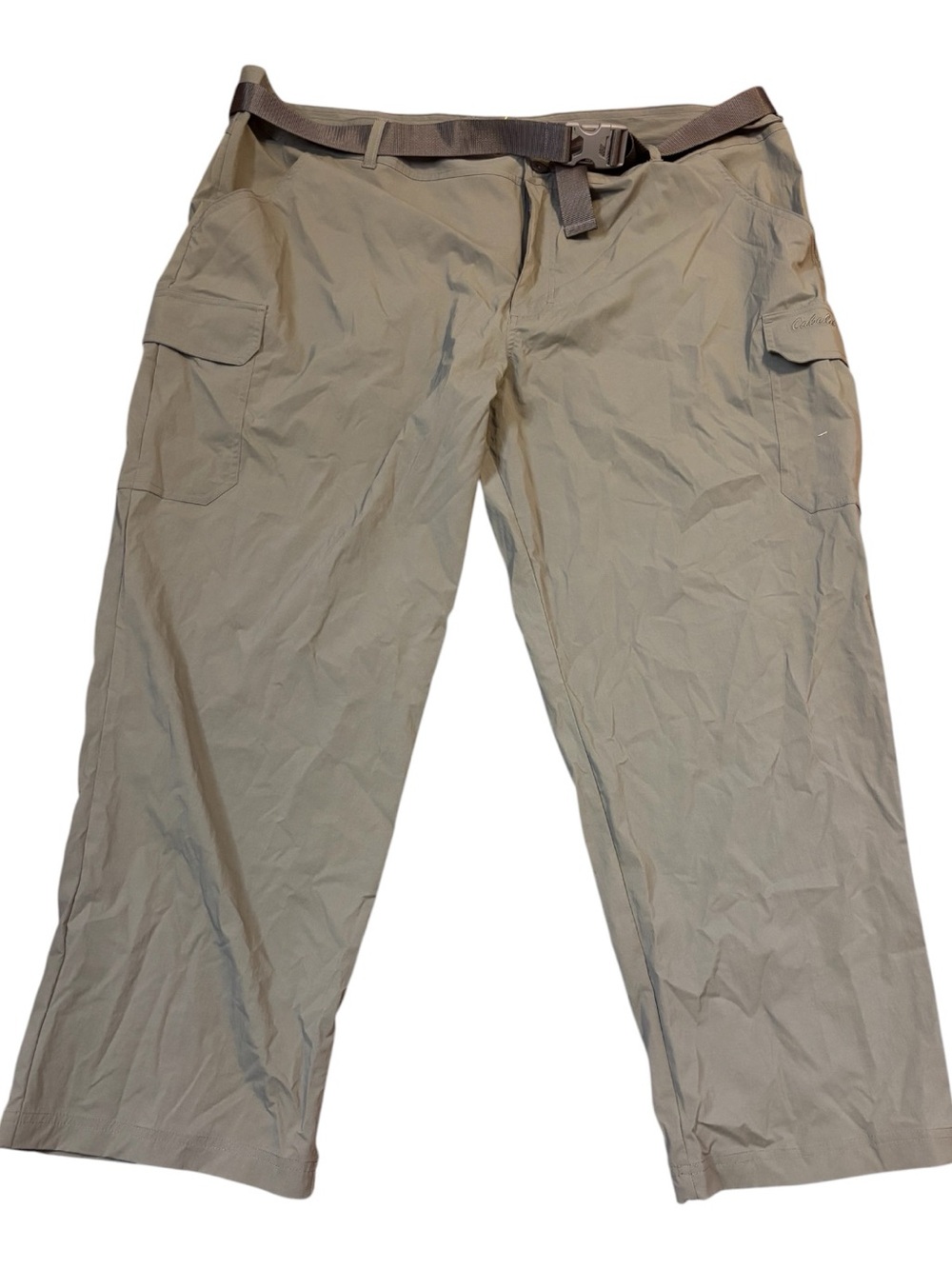 Cabela's Cedar Crossing Nylon Stretch Classic Fit Cargo Pants Mens Size 48 X 30